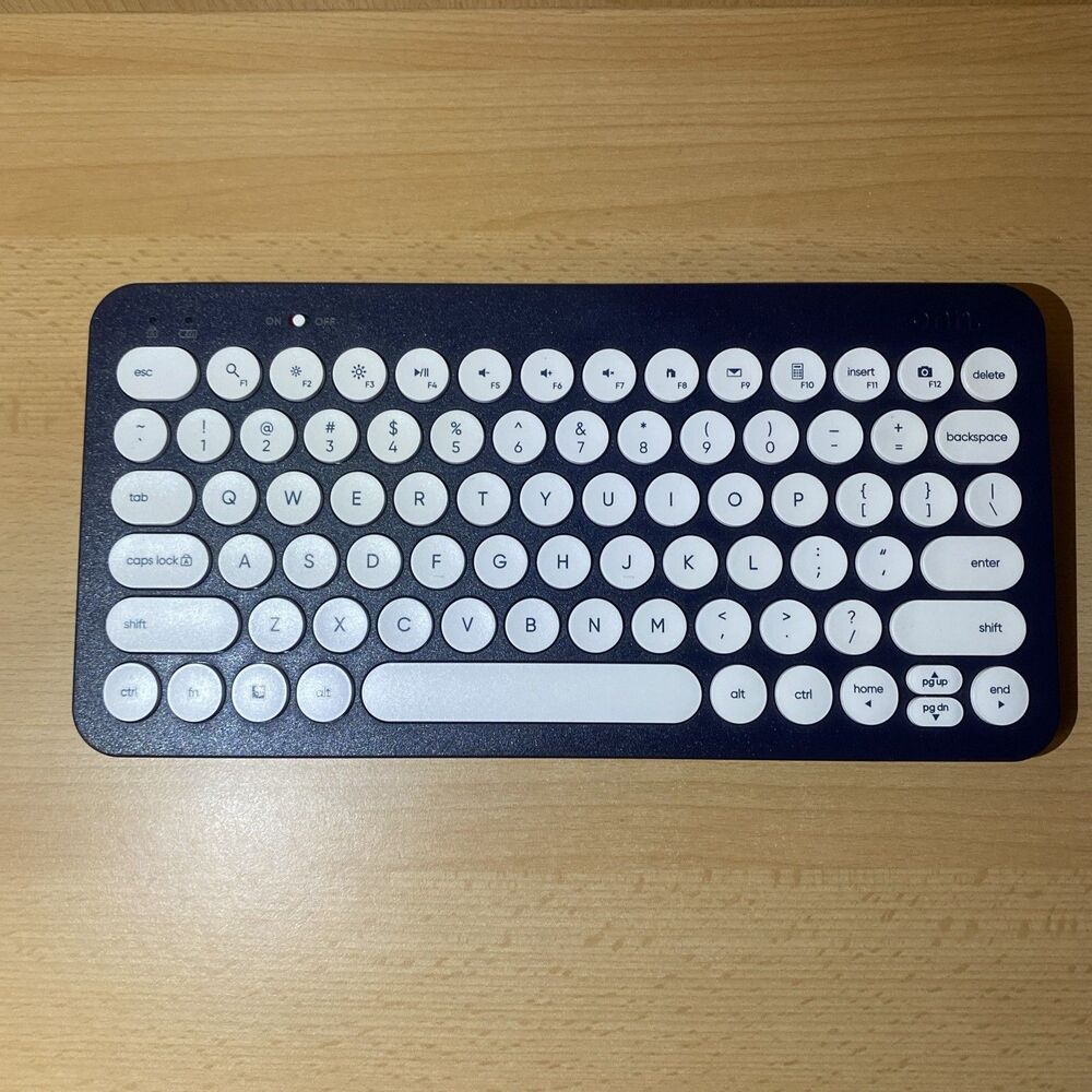 Mini Compact Wireless Keyboard Navy Compact Wireless Keyboard Onn NO DONGLE